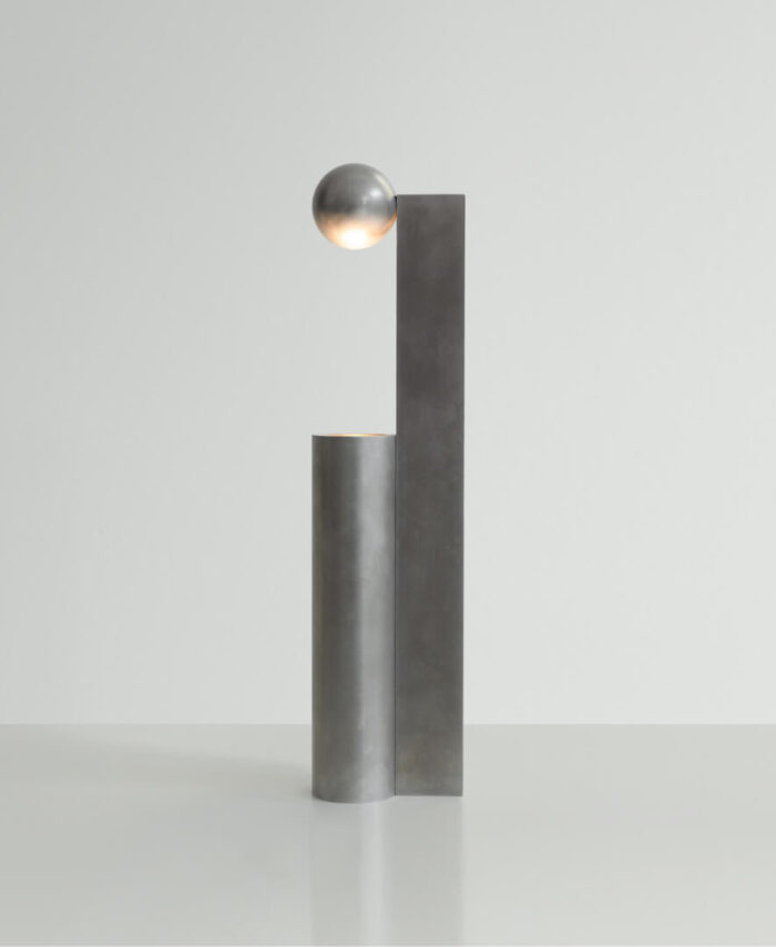 Faraday Floor Lamp With Side Table Reading Light