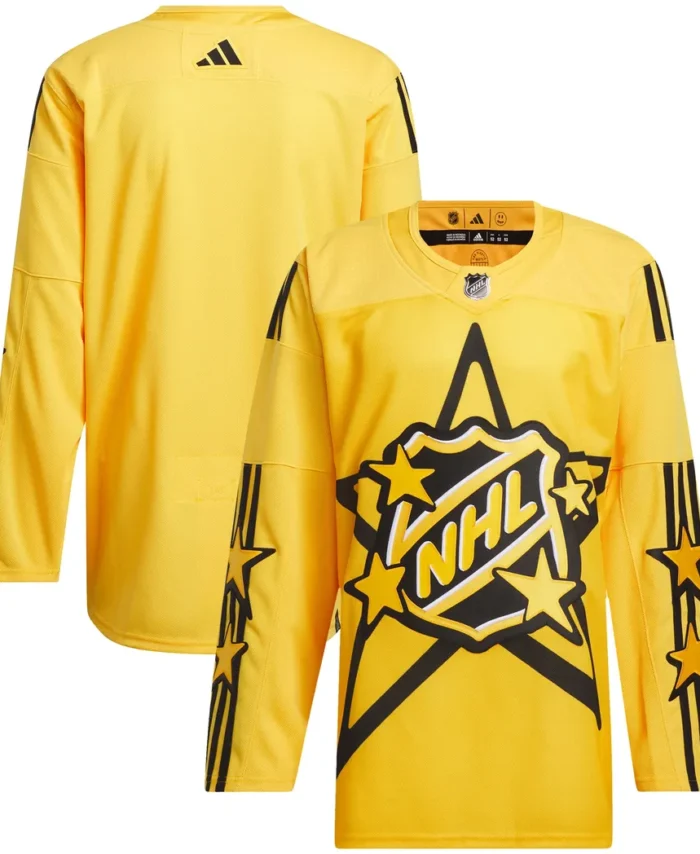 2024 NHL All-Star Game x drew house Primegreen Authentic Jersey - Yellow