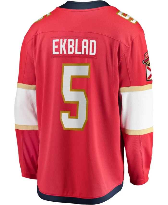 Aaron Ekblad Florida Panthers Fanatics Home Team Breakaway Player Jersey - Red