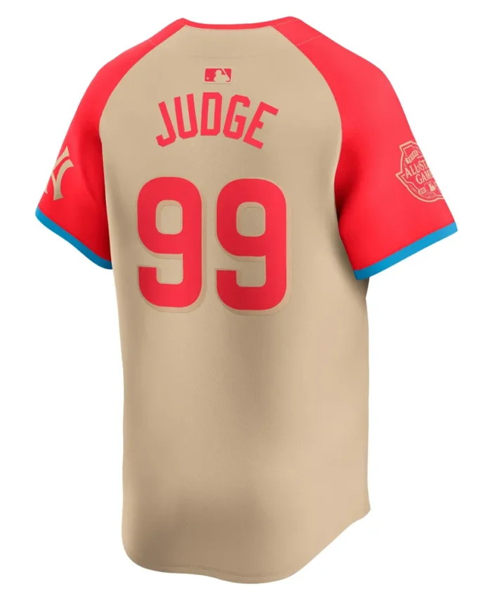 Aaron Judge American League 2024 MLB All-Star Game Limited Player Jersey- Cream
