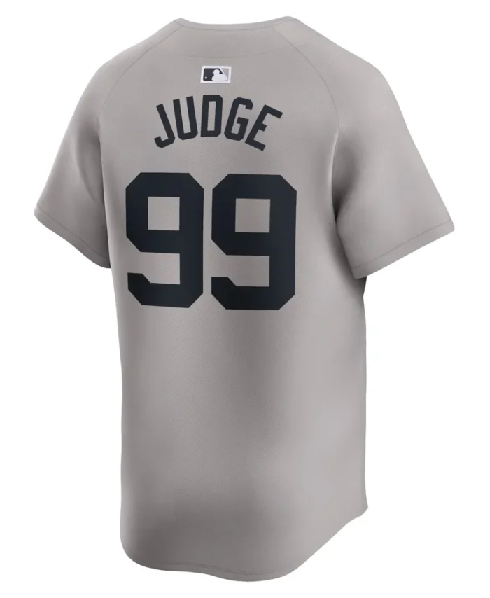Aaron Judge New York Yankees Away Limited Player Jersey- Gray