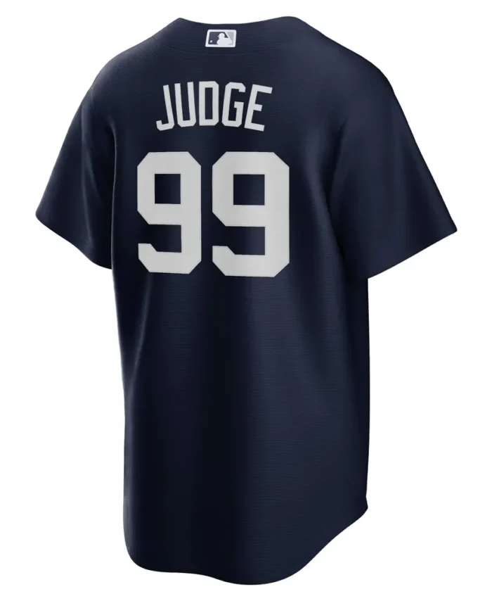 Aaron Judge New York Yankees Big Tall Alternate Replica Player Jersey- Navy