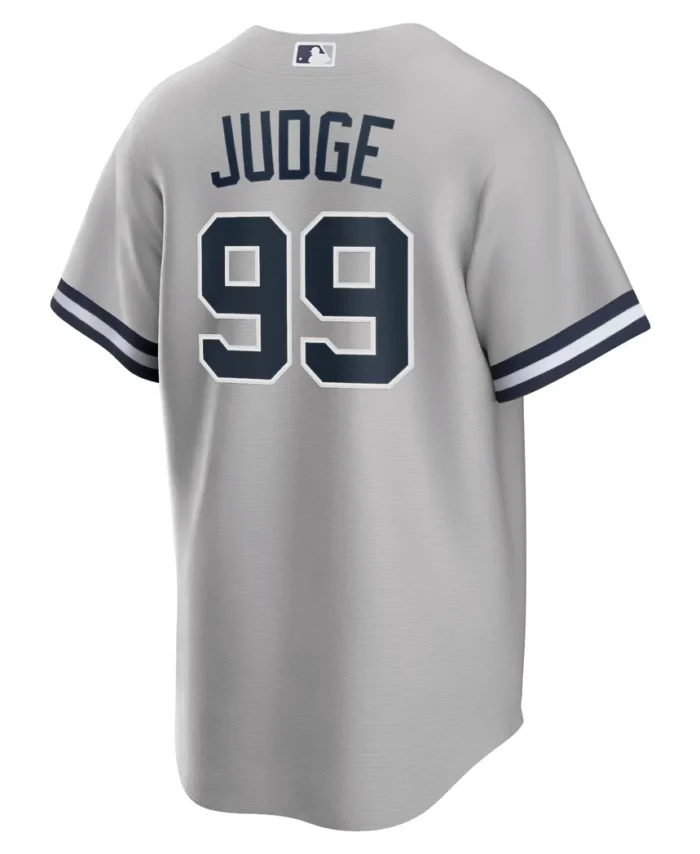 Aaron Judge New York Yankees Big Tall Road Replica Player Jersey- Gray