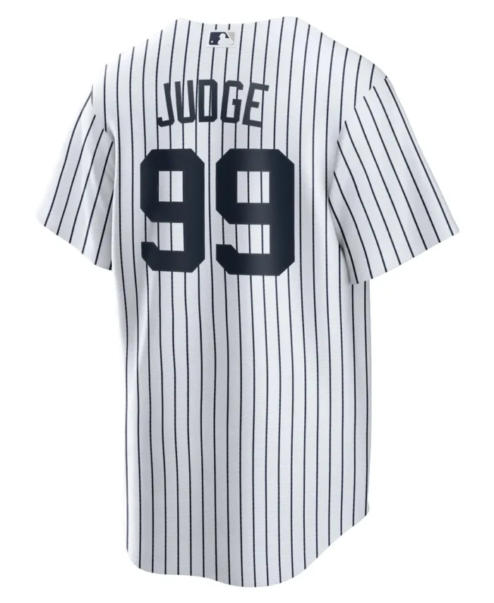 Aaron Judge New York Yankees Home Replica Player Name Jersey- White