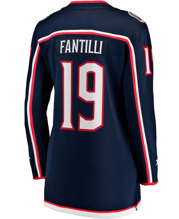 Adam Fantilli Columbus Blue Jackets Fanatics Women Home Premier Breakaway Player Jersey - Navy