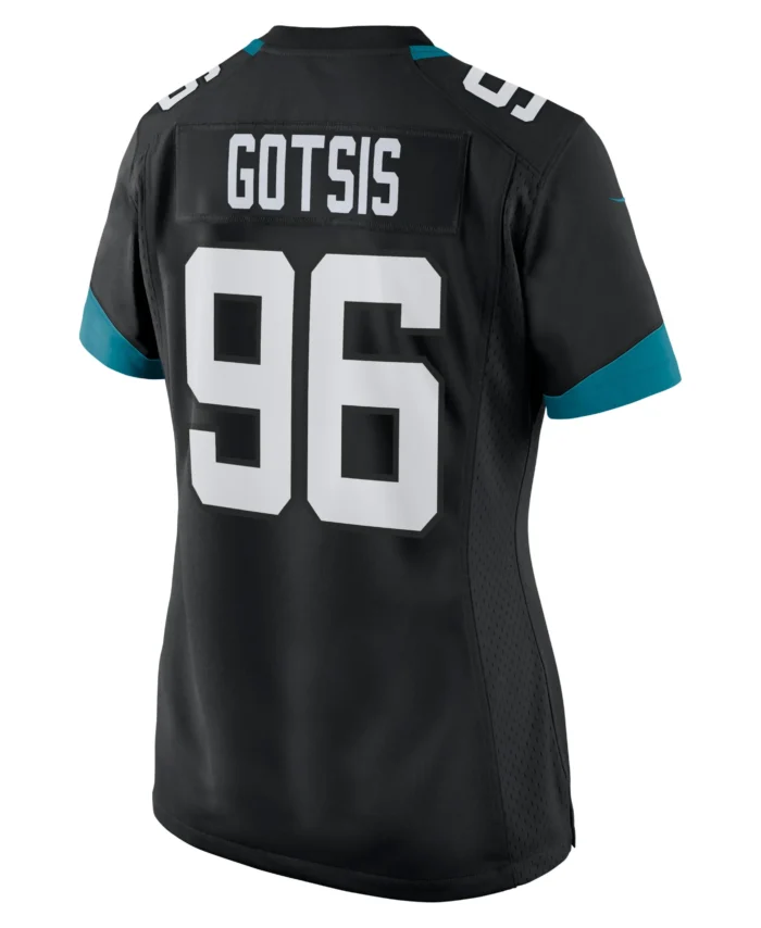 Adam Gotsis Jacksonville Jaguars Women's Game Jersey - Black