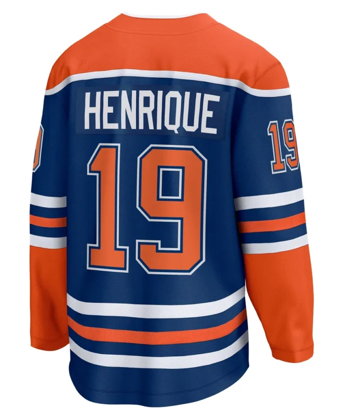 Adam Henrique Edmonton Oilers Fanatics Home Breakaway Jersey - Royal