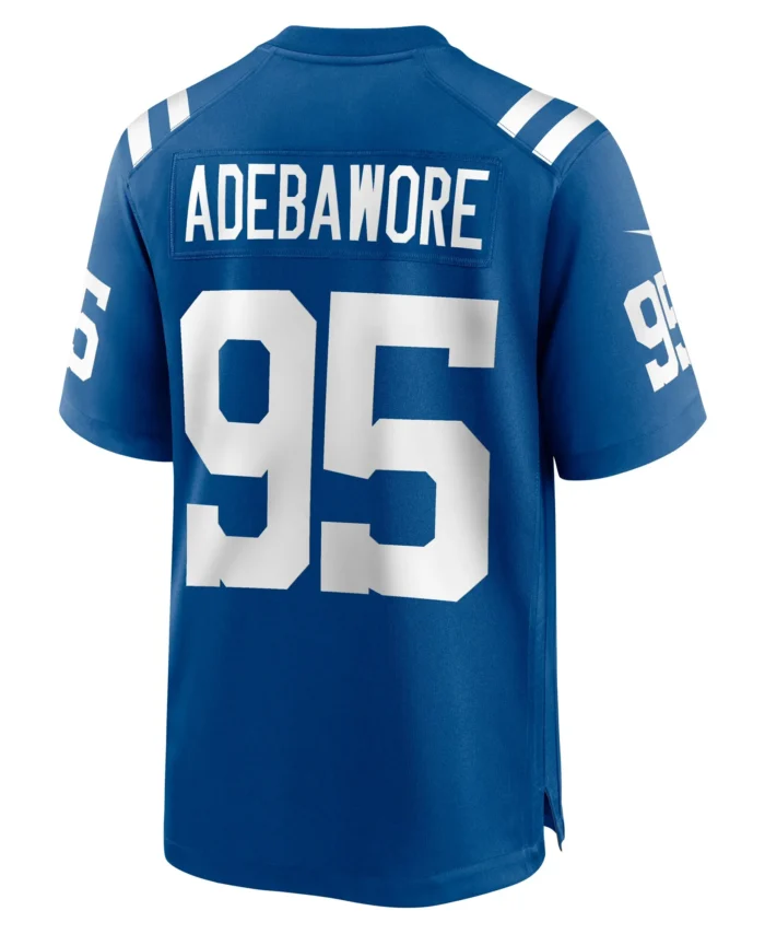 Adetomiwa Adebawore Indianapolis Colts Team Game Jersey -  Royal