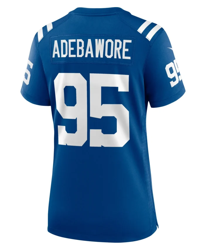 Adetomiwa Adebawore Indianapolis Colts Women's Team Game Jersey -  Royal