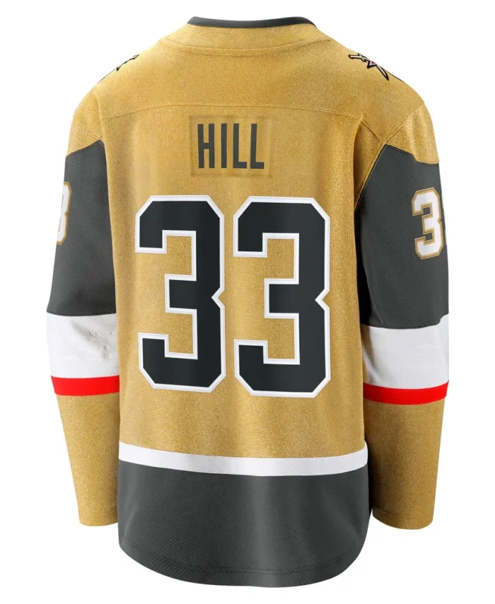 Adin Hill Vegas Golden Knights Fanatics Home Breakaway Jersey - Gold