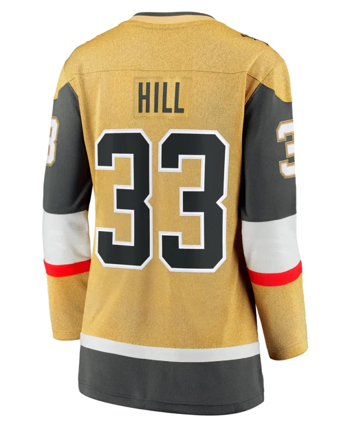 Adin Hill Vegas Golden Knights Fanatics Women Home Breakaway Player Jersey - Gold