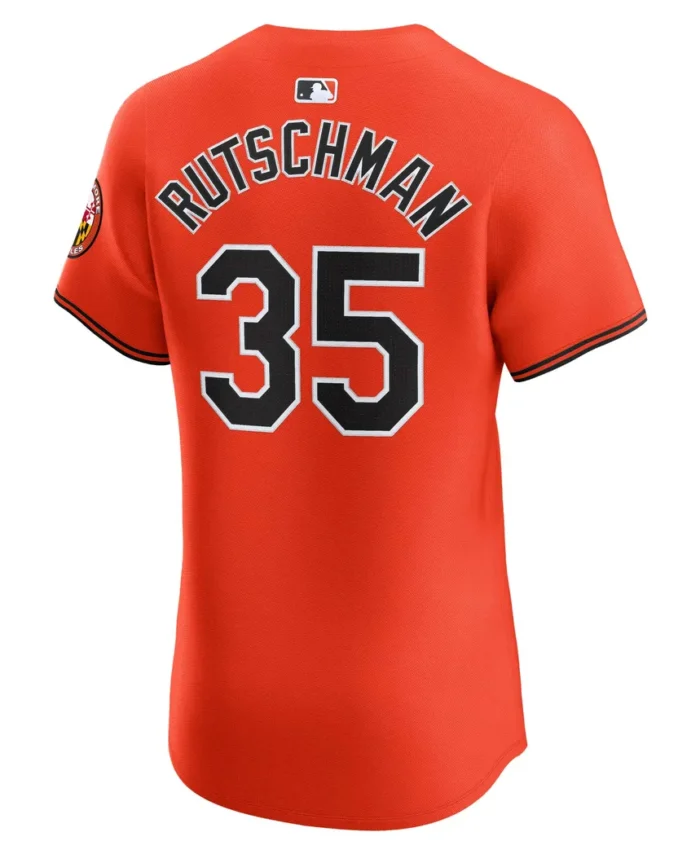 Adley Rutschman Baltimore Orioles Alternate Elite Player Jersey - Orange