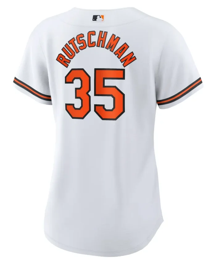 Adley Rutschman Baltimore Orioles Women Home Replica Player Jersey - White