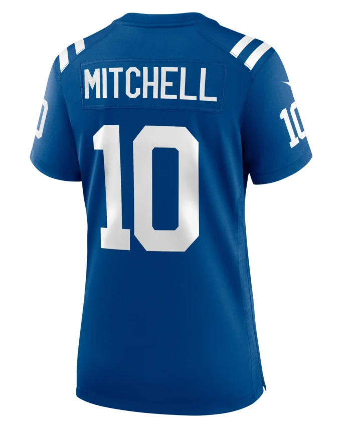 Adonai Mitchell Indianapolis Colts Women's Game Jersey -  Royal