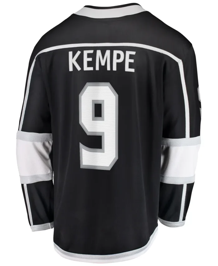Adrian Kempe Los Angeles Kings Fanatics Home Premier Breakaway Player Jersey - Black