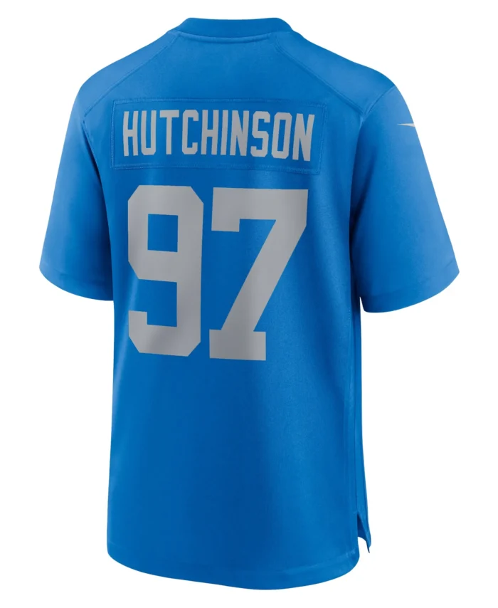 Aidan Hutchinson Detroit Lions Alternate Game Jersey -  Blue