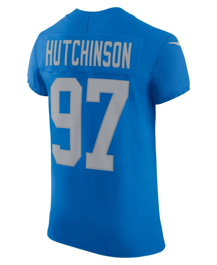 Aidan Hutchinson Detroit Lions Alternate Vapor F.U.S.E. Elite Jersey - Blue