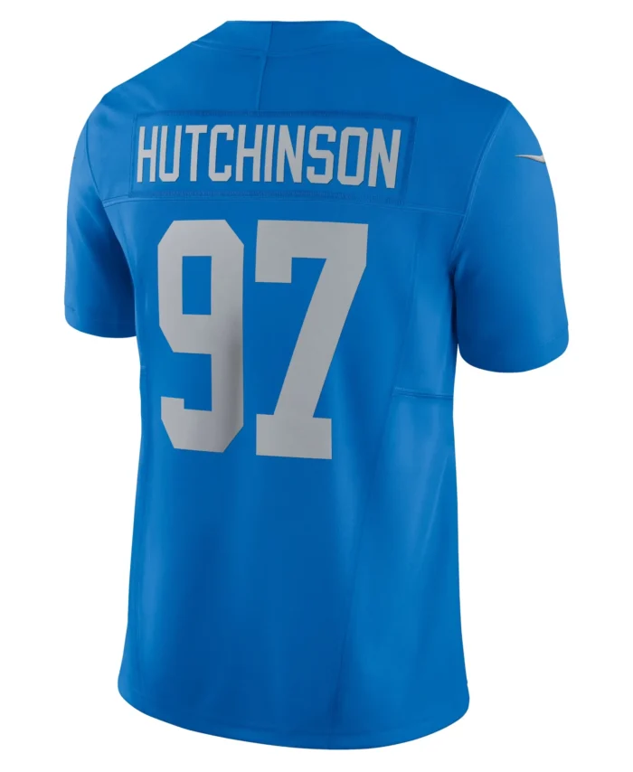 Aidan Hutchinson Detroit Lions Vapor F.U.S.E. Alternate Limited Jersey - Blue