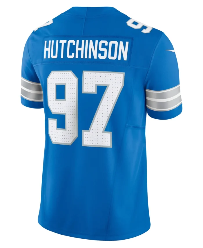 Aidan Hutchinson Detroit Lions Vapor F.U.S.E. Limited Jersey - Blue