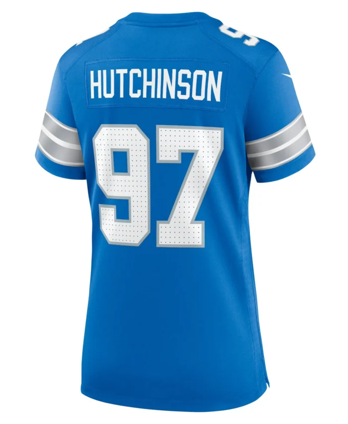 Aidan Hutchinson Detroit Lions Women's Game Jersey - Blue