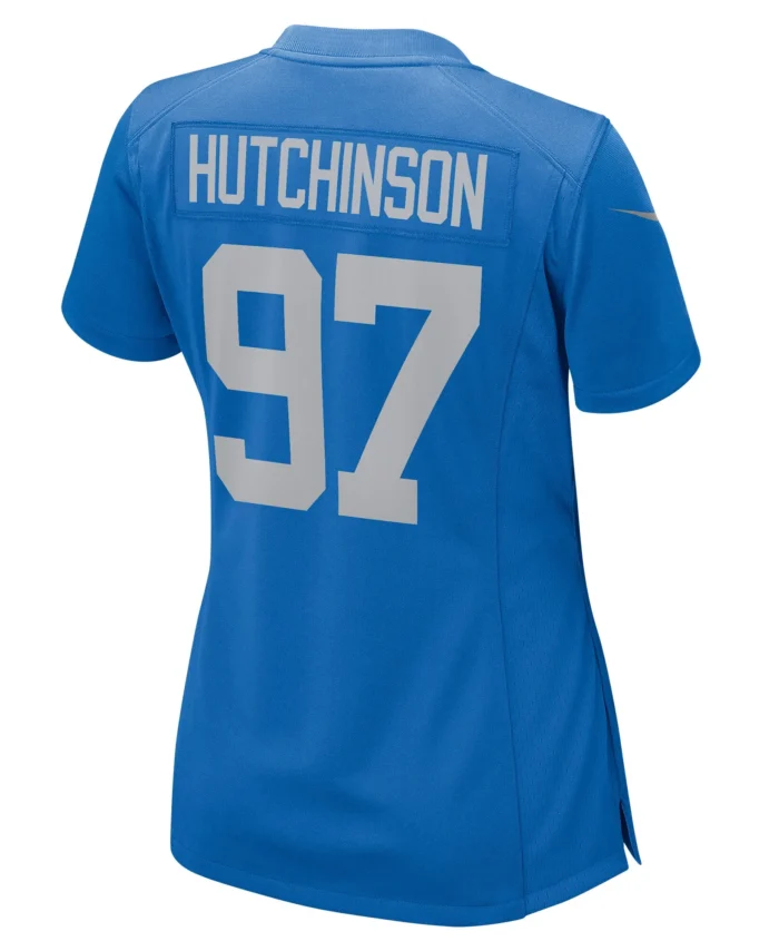 Aidan Hutchinson Detroit Lions Women's Player Jersey - Blue
