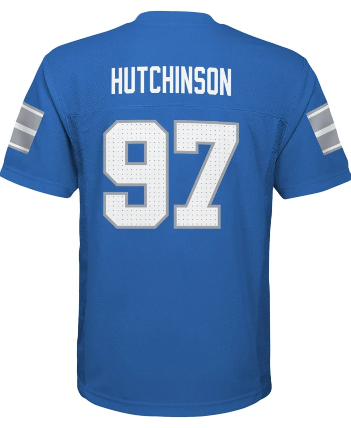 Aidan Hutchinson Detroit Lions Preschool Replica Player Jersey - Blue