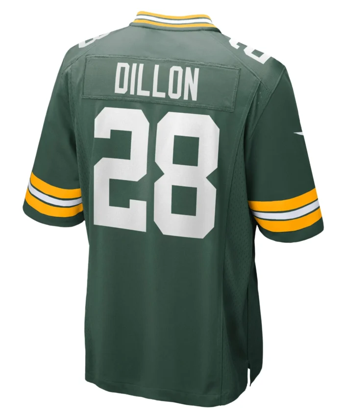 AJ Dillon Green Bay Packers Game Jersey - Green