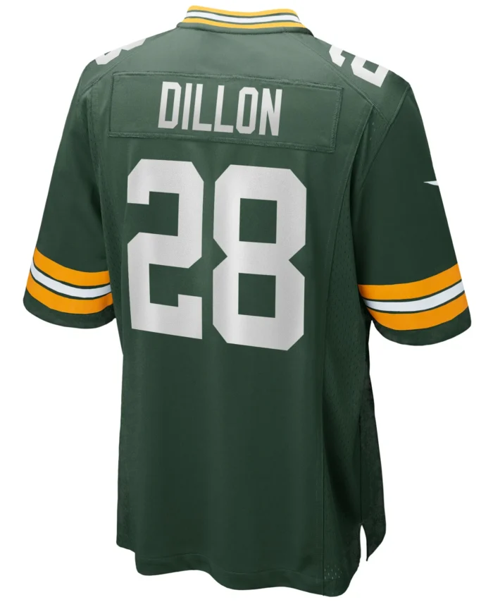 AJ Dillon Green Bay Packers Team Game Jersey - Green