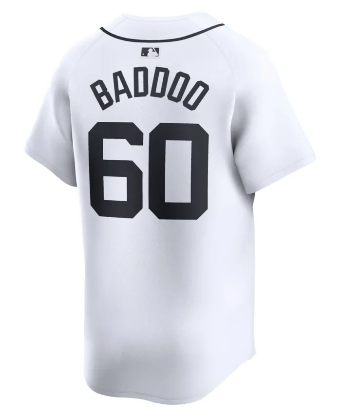 Akil Baddoo Detroit Tigers Home Limited Player Jersey - White