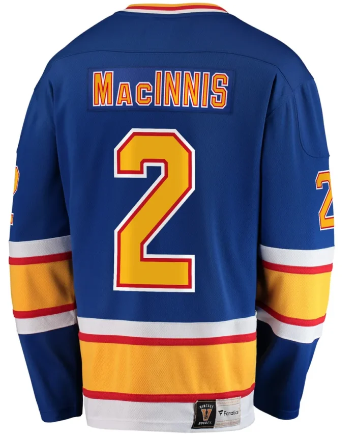 Al Macinnis St. Louis Blues Fanatics Premier Breakaway Retired Player Jersey - Blue