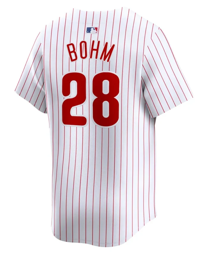 Alec Bohm Philadelphia Phillies Home Limited Player Jersey- White