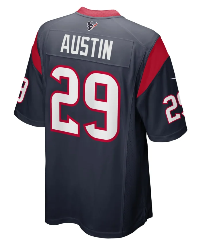 Alex Austin Houston Texans Team Game Jersey -  Navy