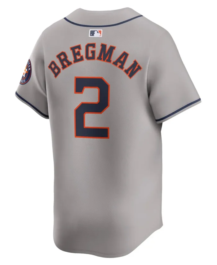 Alex Bregman Houston Astros Away Limited Player Jersey - Gray