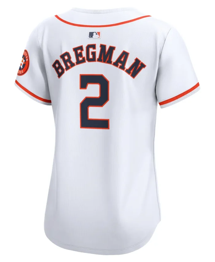 Alex Bregman Houston Astros Women Home Limited Player Jersey - White