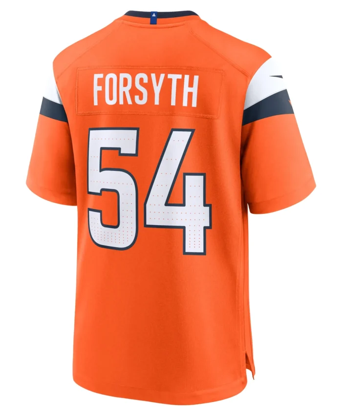 Alex Forsyth Denver Broncos Team Game Jersey -  Orange