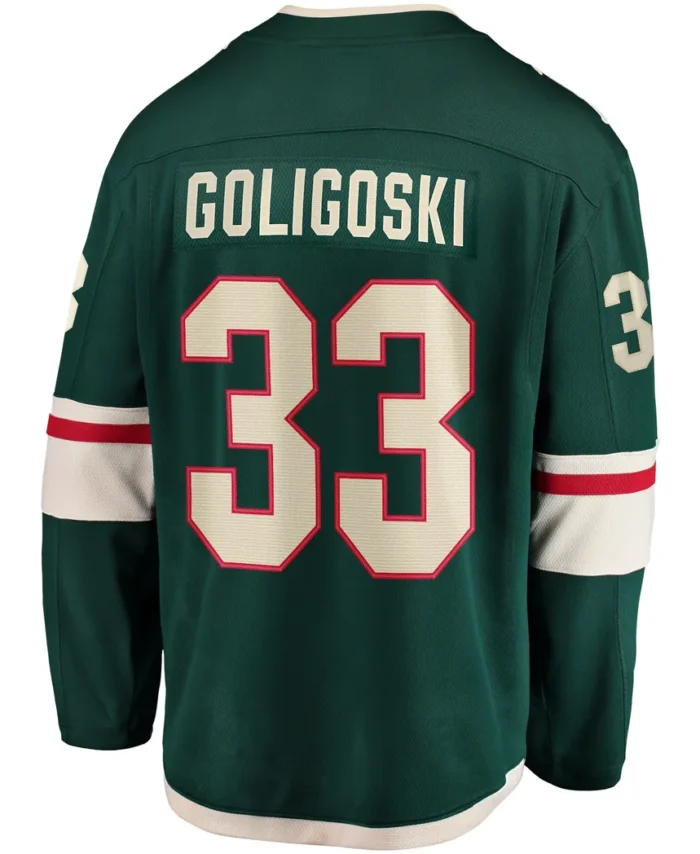 Alex Goligoski Minnesota Wild Fanatics Home Breakaway Player Jersey - Green