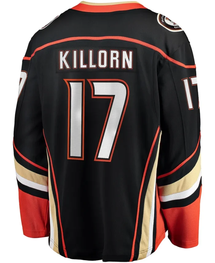 Alex Killorn Anaheim Ducks Fanatics Home Breakaway Jersey - Black