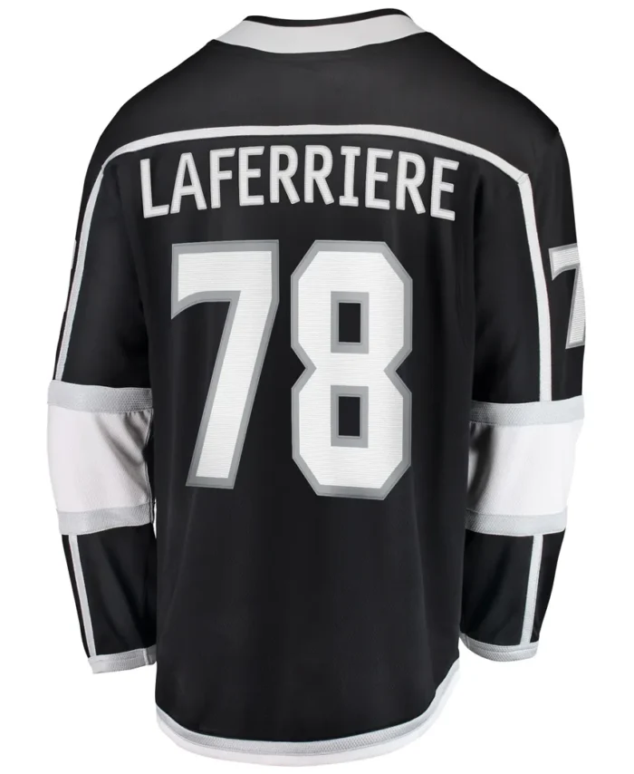 Alex Laferriere Los Angeles Kings Fanatics Home Premier Breakaway Player Jersey - Black