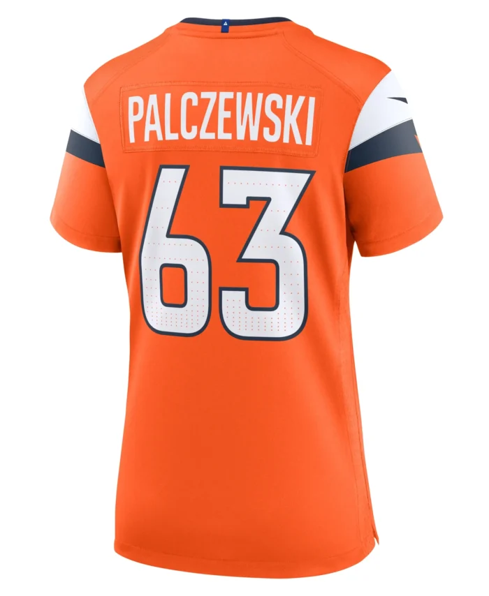 Alex Palczewski Denver Broncos Women's Team Game Jersey -  Orange