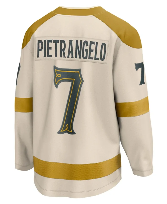 Alex Pietrangelo Vegas Golden Knights Fanatics 2024 NHL Winter Classic Breakaway Player Jersey - Cream