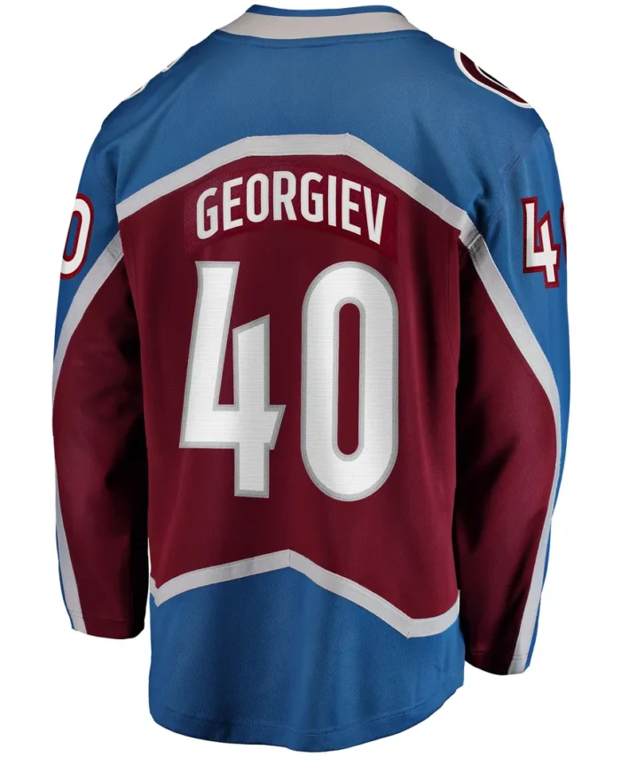 Alexandar Georgiev Colorado Avalanche Fanatics Home Breakaway Player Jersey - Burgundy