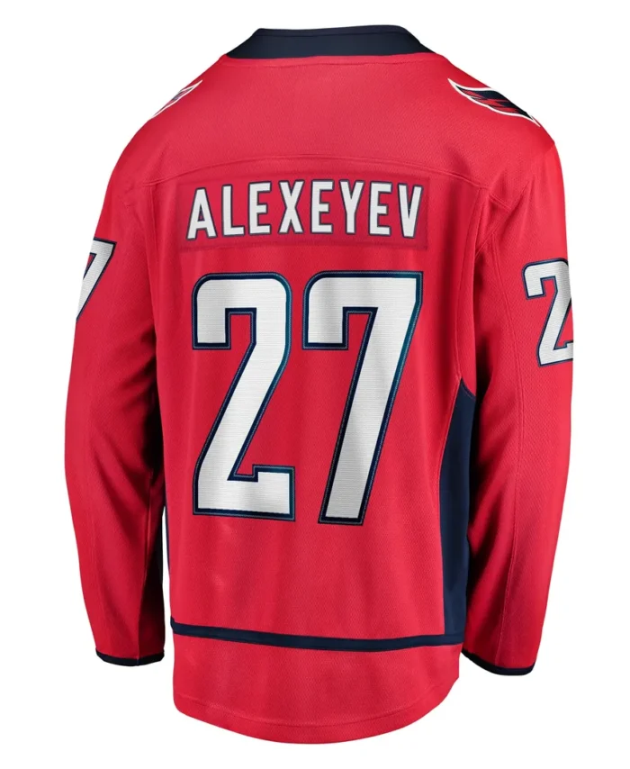 Alexander Alexeyev Washington Capitals Fanatics Home Breakaway Jersey - Red