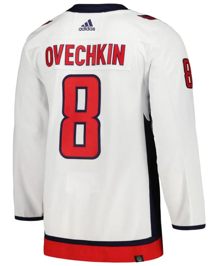 Alexander Ovechkin Washington Capitals Away Primegreen Authentic Player Jersey - White