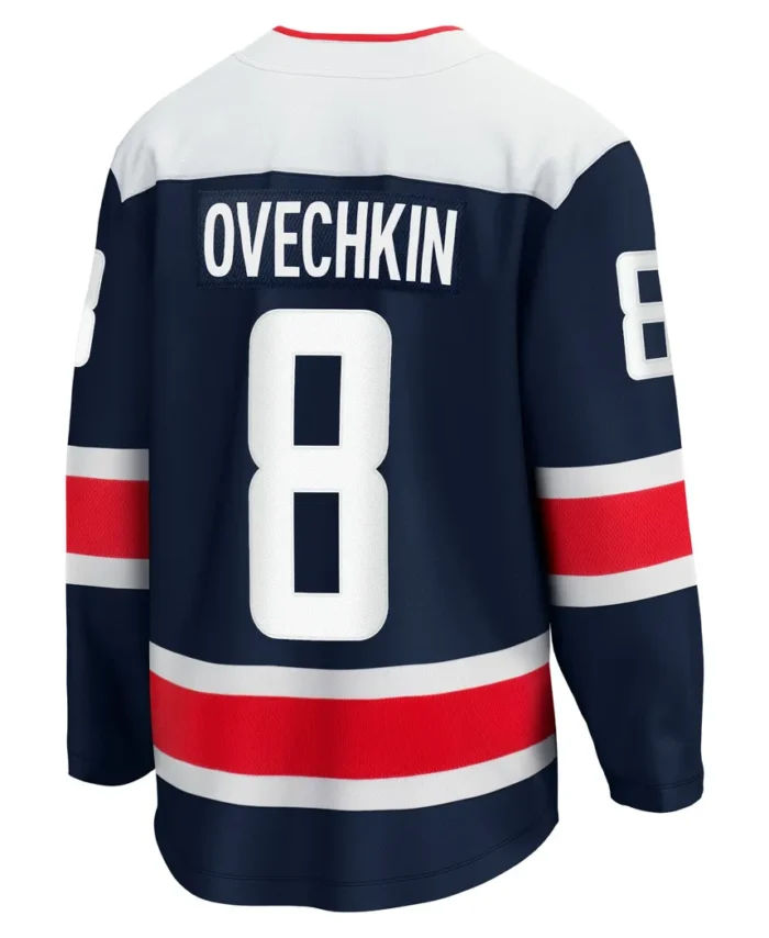 Alexander Ovechkin Washington Capitals Fanatics Alternate Premier Breakaway Player Jersey - Navy
