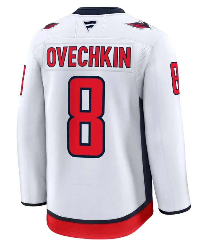 Alexander Ovechkin Washington Capitals Fanatics Away Premium Jersey - White