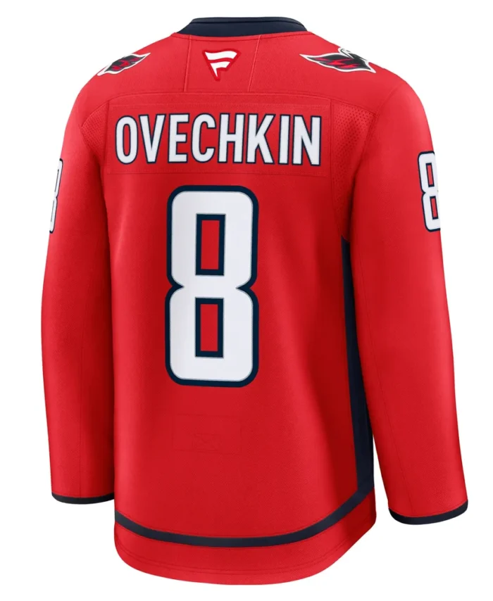Alexander Ovechkin Washington Capitals Fanatics Home Premium Jersey - Red