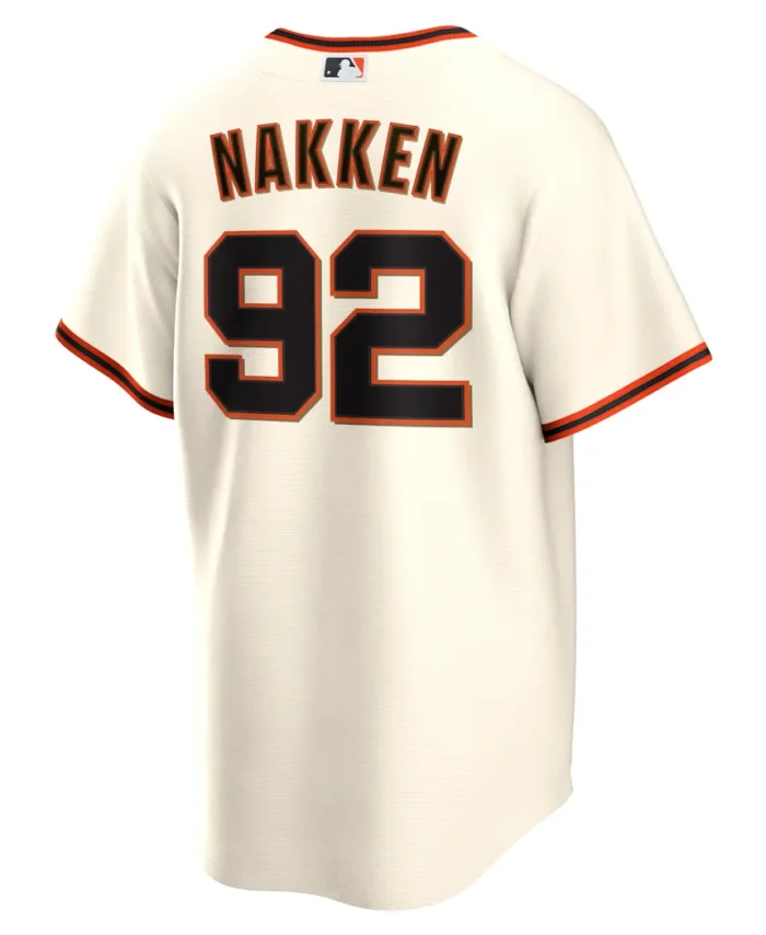 Alyssa Nakken San Francisco Giants Home Replica Player Jersey - Cream