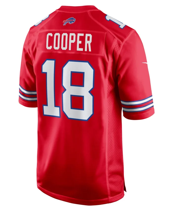 Amari Cooper Buffalo Bills 2nd Alternate Game Jersey - Red