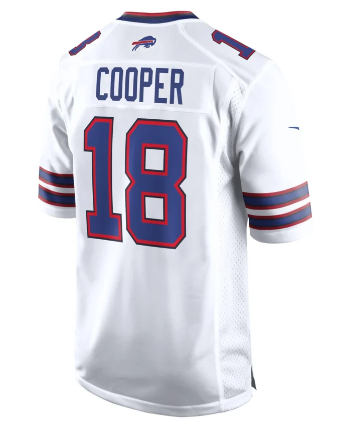 Amari Cooper Buffalo Bills Game Jersey - White
