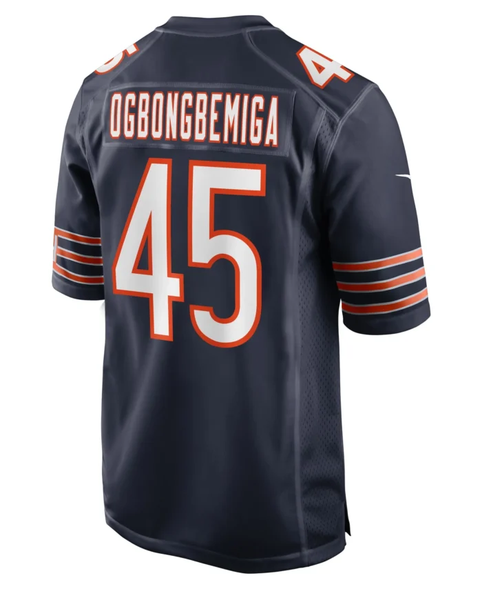Amen Ogbongbemiga Chicago Bears  Game Jersey -  Navy